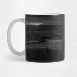 Watching A North Sea Sunrise Mug